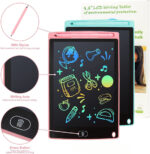 12" Multicolor Lcd Writting Tab for kids, Office Writing Board, Digital Drawing Pad (Copy) - Image 2