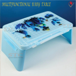 Portable Folding Baby Reading And Writing Desk Table with Multi-storage - Image 3
