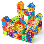 Creative House Building Blocks Set for Kids (বাচ্চাদের সৃজনশীল হাউস বিল্ডিং ব্লক খেলনা সেট) - Image 5