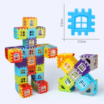 Creative House Building Blocks Set for Kids (বাচ্চাদের সৃজনশীল হাউস বিল্ডিং ব্লক খেলনা সেট) - Image 8